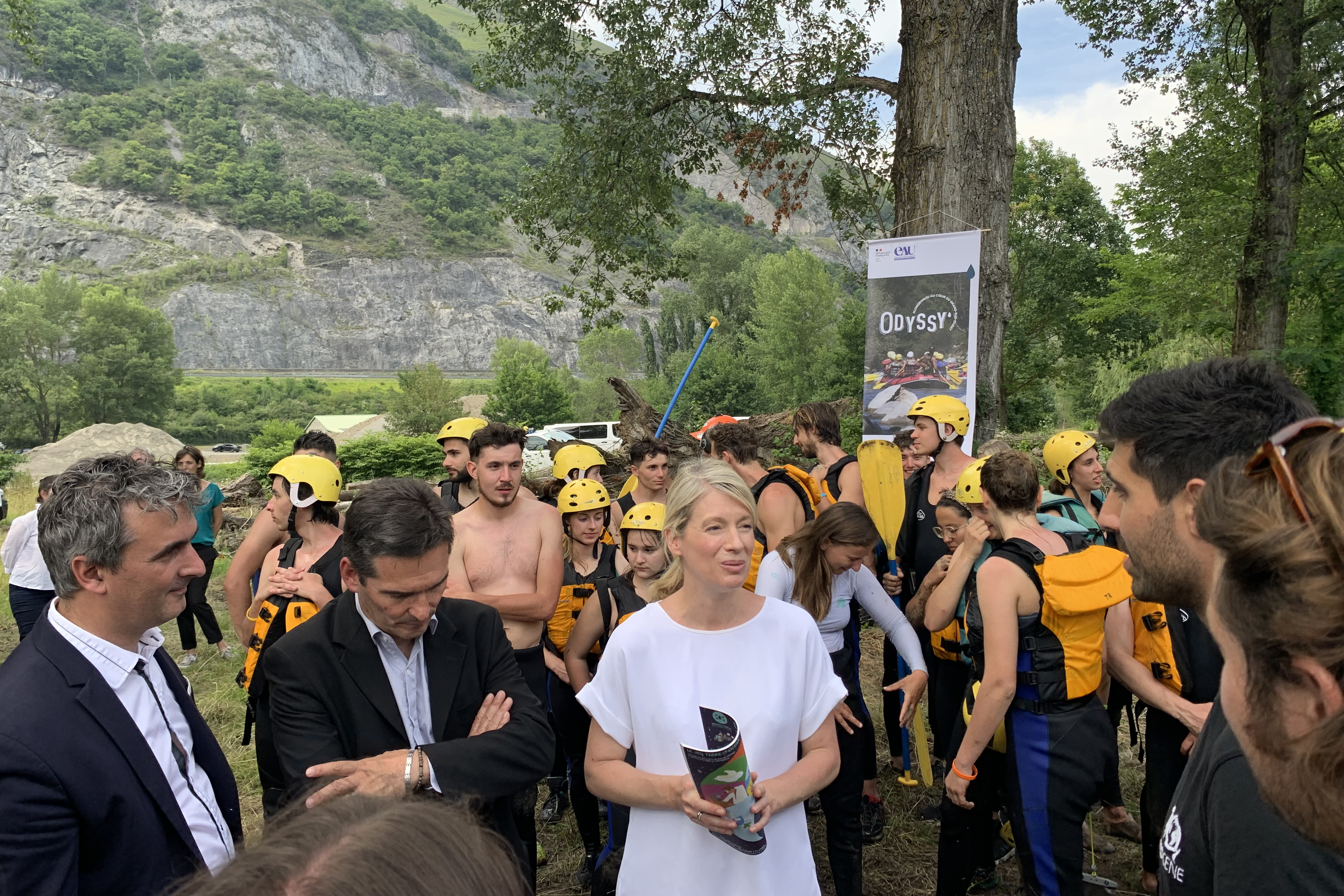 Visite Bérangère Abba -secrétaire d'Etat Ministère Transition écologique - Odyssy21