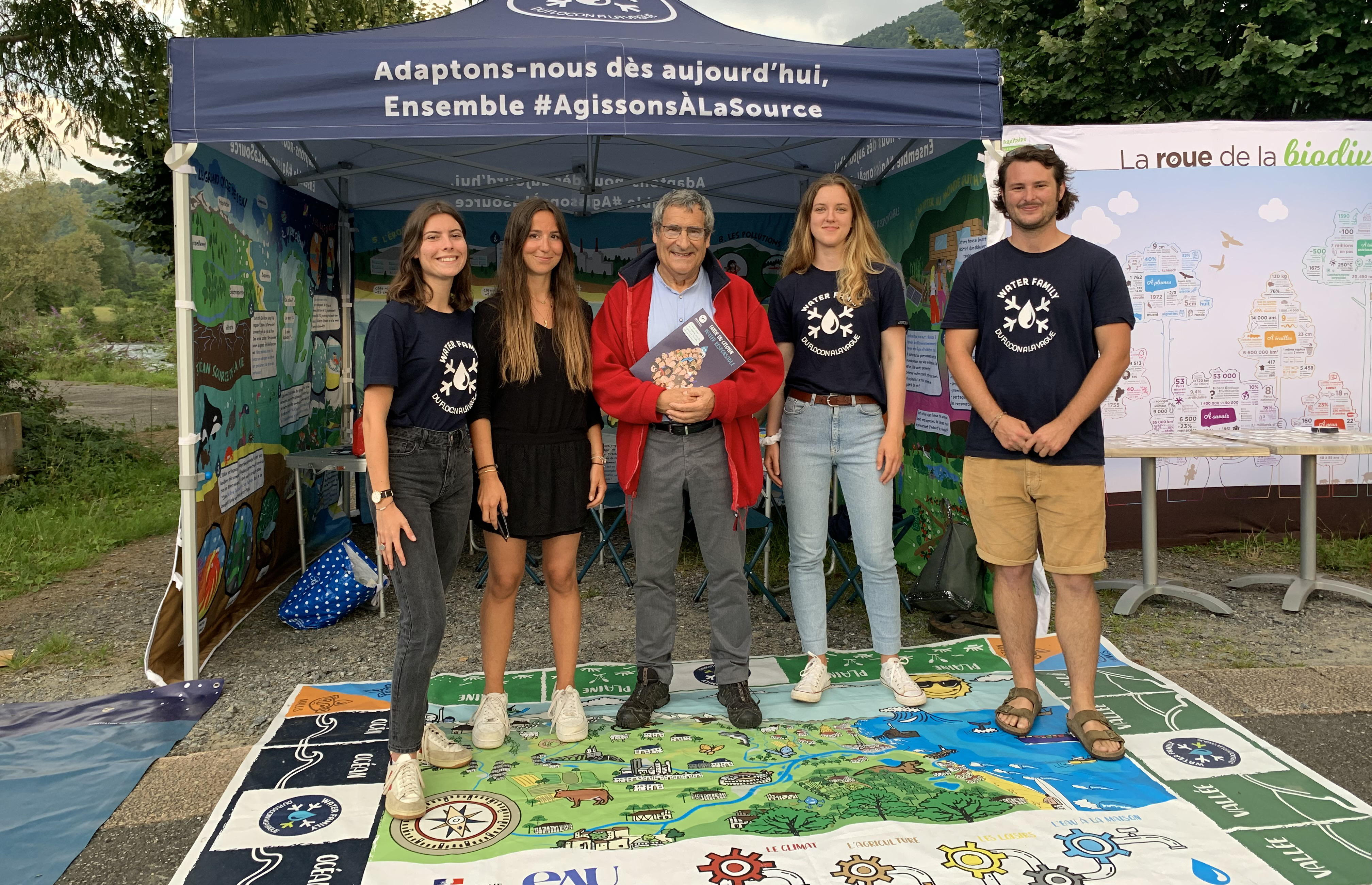 Gilles Boeuf avec La Water Family