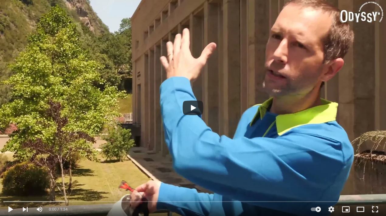 Afficher la vidéo Benoît Radot, responsable d’exploitation de l’usine hydroélectrique de Luz-Pragnères