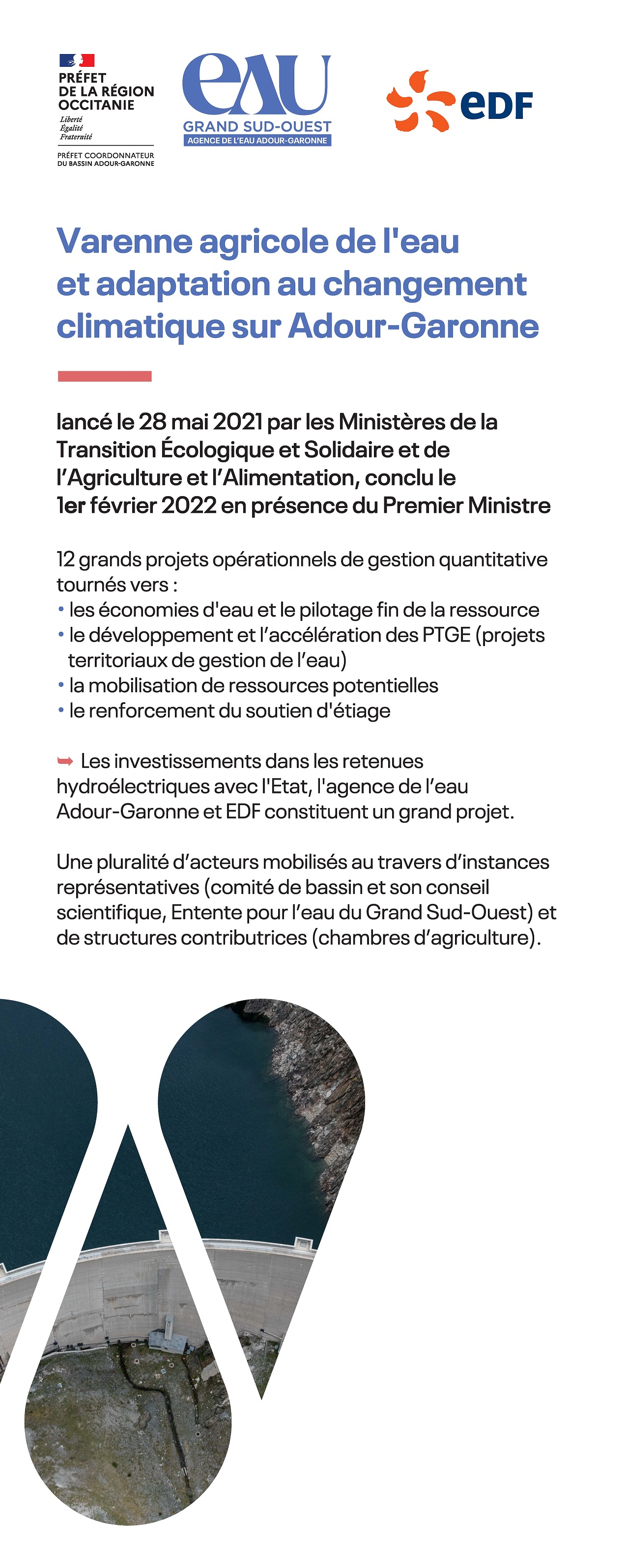 Kakémono 3 : signature protocole d'accord