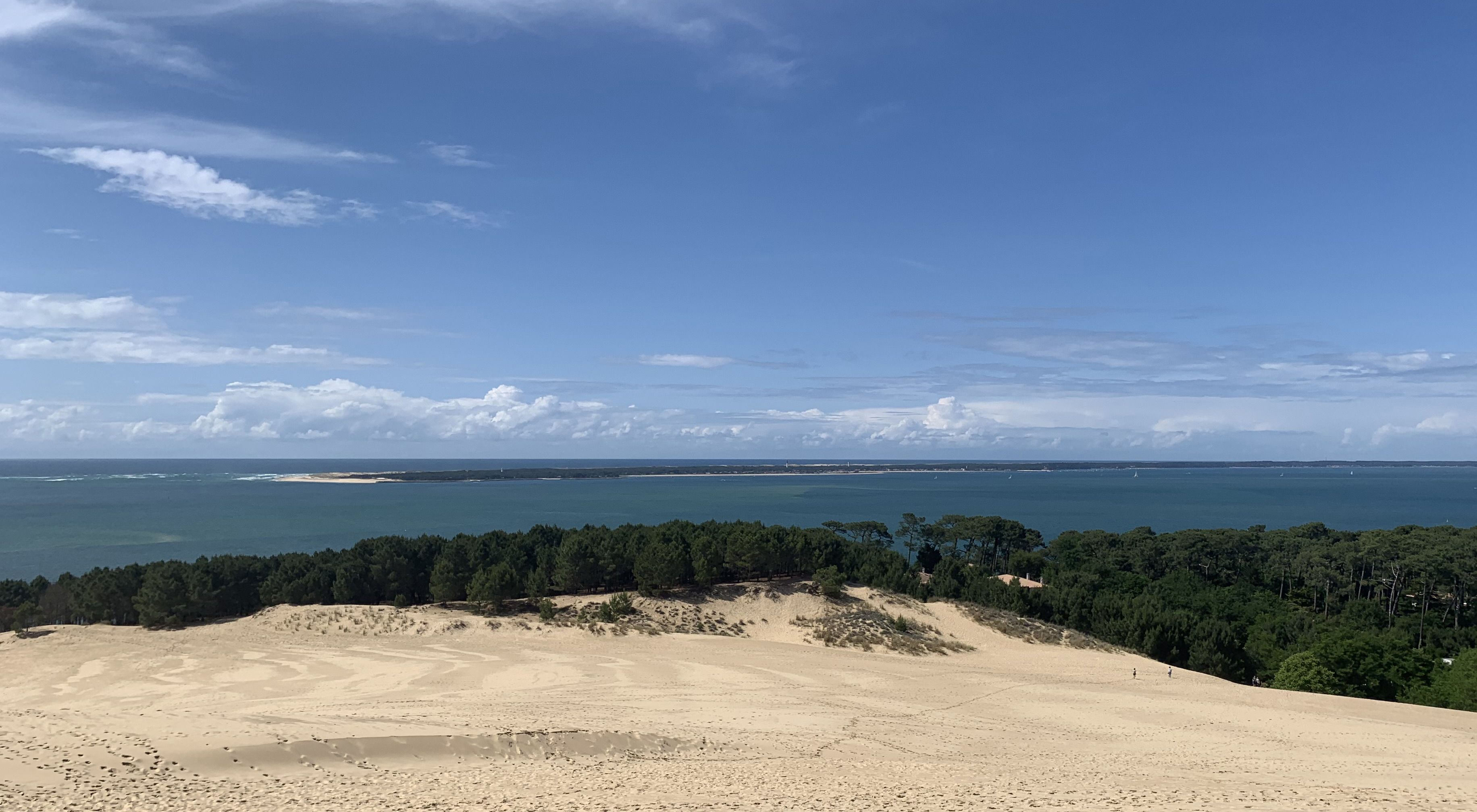 Vue de la dune du pilat