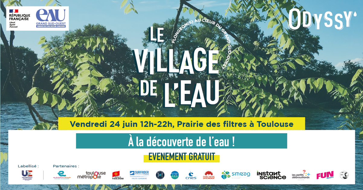 Village de l'eau Odyssy à Toulouse