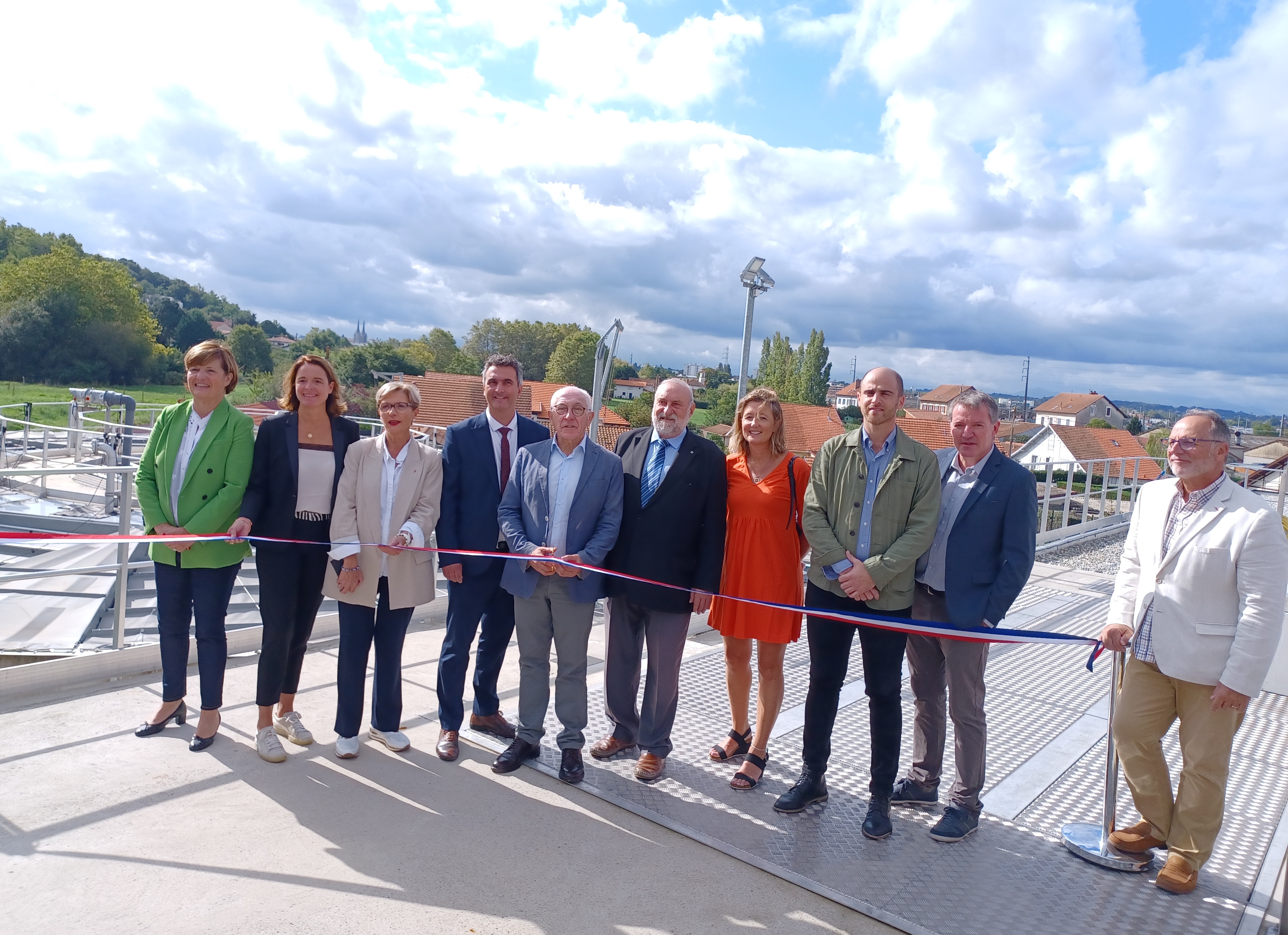 16 septembre 2022 - inauguration de la STEP Saint-Bernard