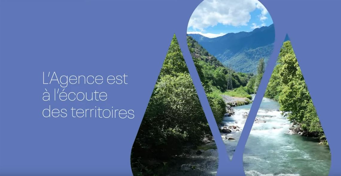 Afficher la vidéo Voeux 2023 agence de l'eau 