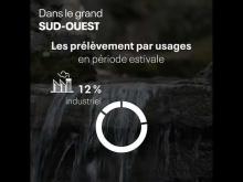 Afficher la vidéo Gestion de l'eau en période estivale dans le grand Sud-Ouest