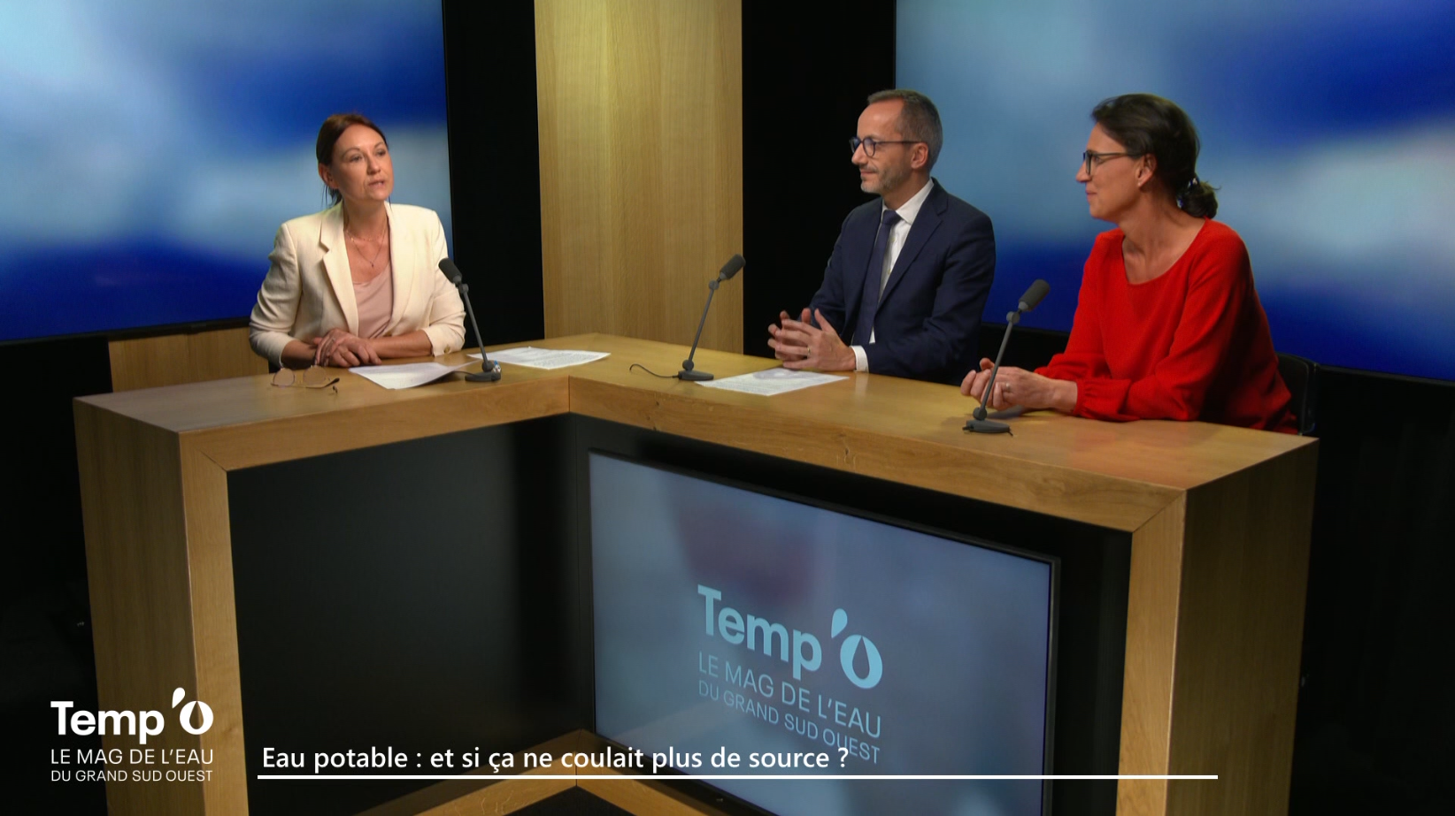 Afficher la vidéo #5 [Temp'O le mag de l'eau] Eau potable : et si ça ne coulait plus de source ?