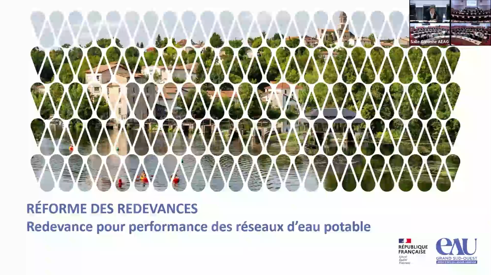 Afficher la vidéo REPLAY – Webinaire - Redevances pour performance des réseaux d’eau potable