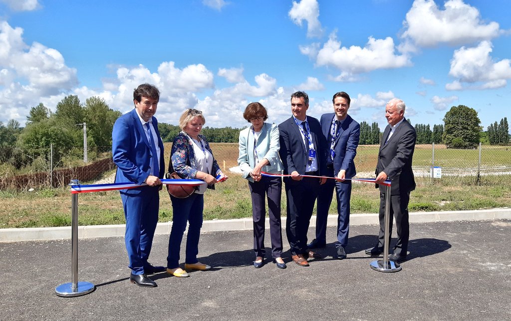 inauguration rivière contournement Malause